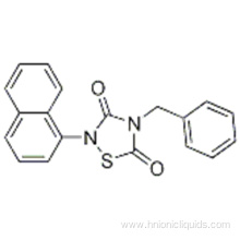 4-Benzyl-2-(naphthalen-1-yl)-[1,2,4]thiadiazolidine-3,5-dione CAS 865854-05-3